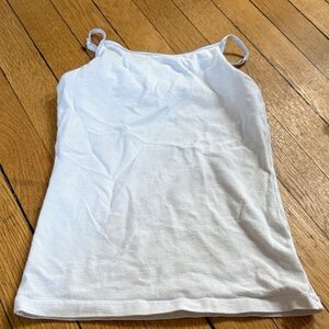 White Spaghetti Strap young girls undershirt